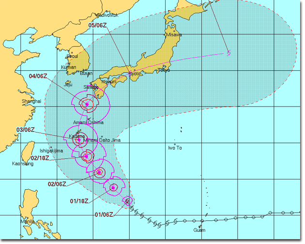 台風18号