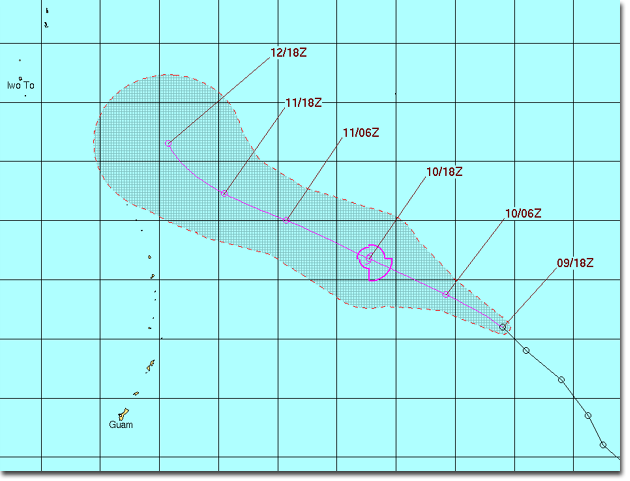 また台風発生…