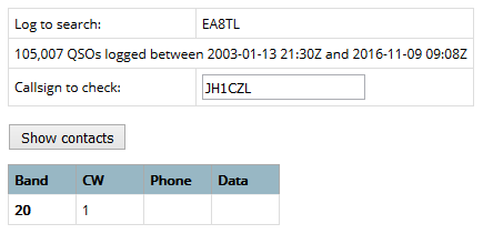 EA8TL - Canary Islands