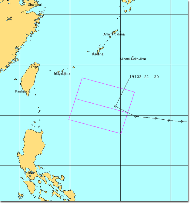 台風の卵？