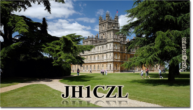 QSL@JR4PUR #25 - Downton Abbey (Highclere Castle)