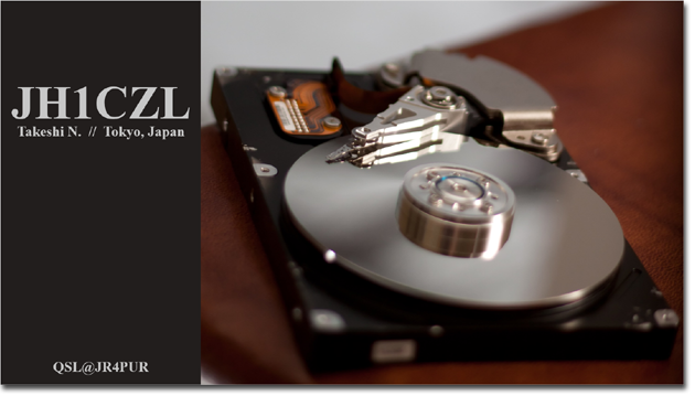 QSL@JR4PUR #113 - Hard Disk Drive (HDD)