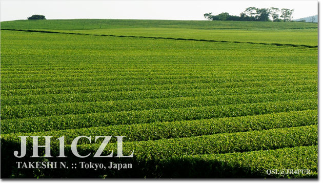 QSL@JR4PUR #125 - Tea Garden