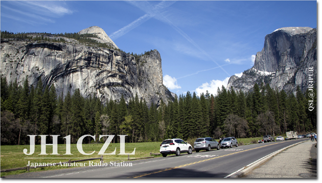 QSL@JR4PUR #149 - Yosemite Road, California