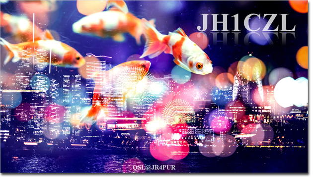 QSL@JR4PUR #155 - Goldfish