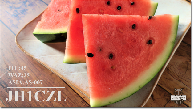 QSL@JR4PUR #378 - Watermelon